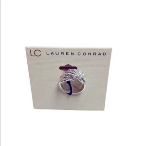 Lauren Conrad Designer Adjustable Feather Ring